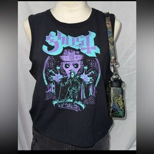 Ghost band women’s tank top 2x band tee new